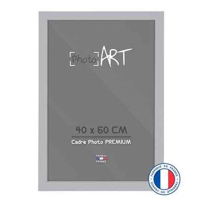 PHOTO ART PREMIUM Cadre Bois 40x60 Argent Lot De 4 | Tetenal